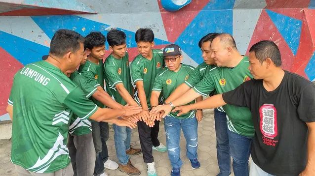 Empat Atlet Muda FPTI Lampung Siap Berlaga di Kejurnas Panjat Tebing 2025