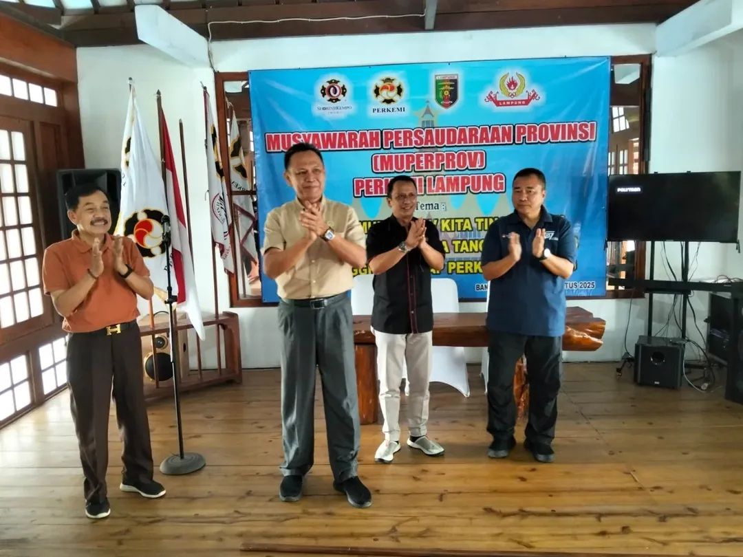 Ketua KONI Lampung Buka Musprov Perkemi Lampung