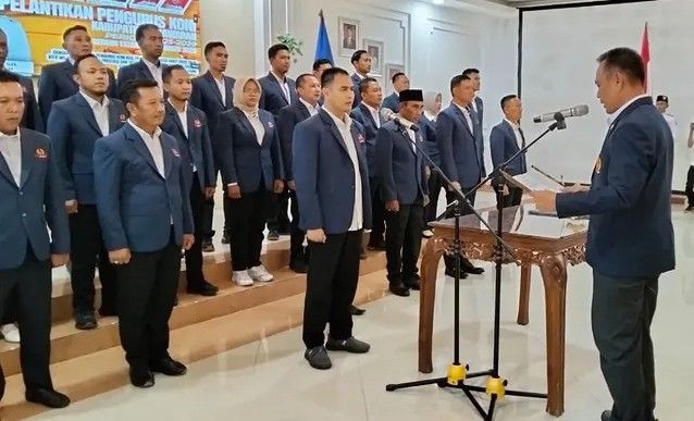 KONI Pesawaran 2025–2029 Resmi Dilantik, Target Runner-Up Porprov 2026