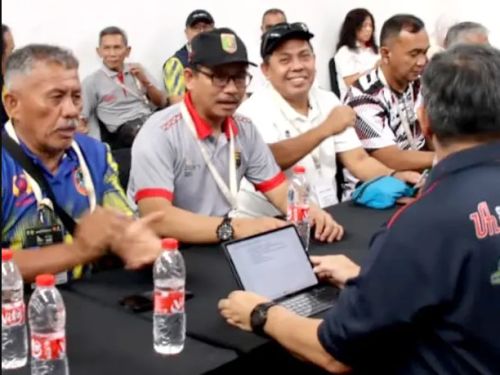 Update perolehan medali Lampung berada di peringkat 16 pada hari kedua PON Beladiri I Kudus 2025