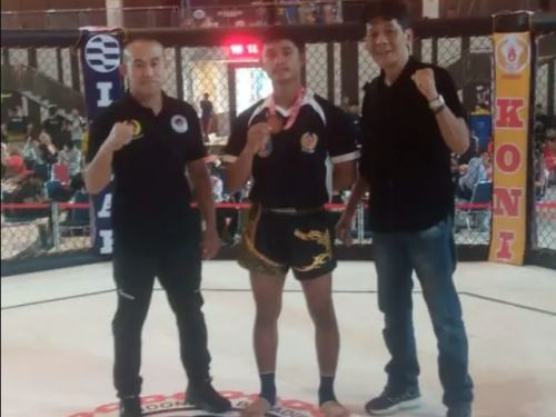 9 Petarung Lampung Raih Medali di Kejurnas IBCA MMA 2025