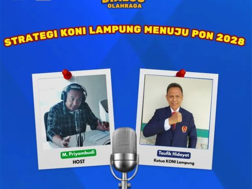 Dialog Olahraga RRI Pro 1: Strategi KONI Lampung Menuju PON 2028