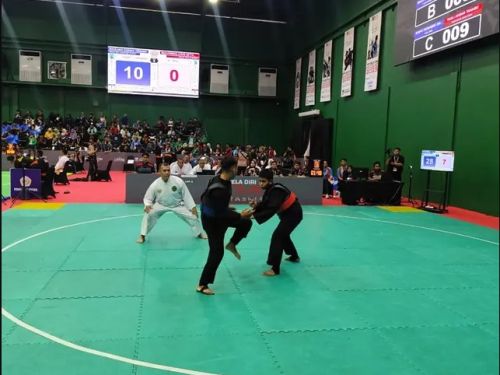 Empat Pesilat Lampung Lolos ke Babak Berikutnya di PON Beladiri 2025