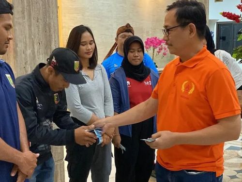 KONI Lampung Berikan Apresiasi kepada Atlet Sambo PON Beladiri 2025