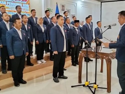 KONI Pesawaran 2025–2029 Resmi Dilantik, Target Runner-Up Porprov 2026