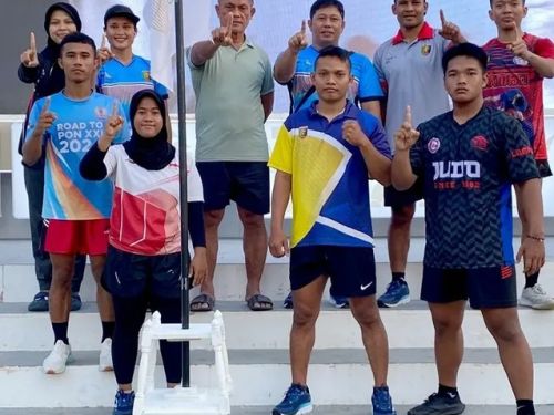 Tim Sambo Lampung Siap Tampil Percaya Diri di PON Beladiri 2025 Kudus