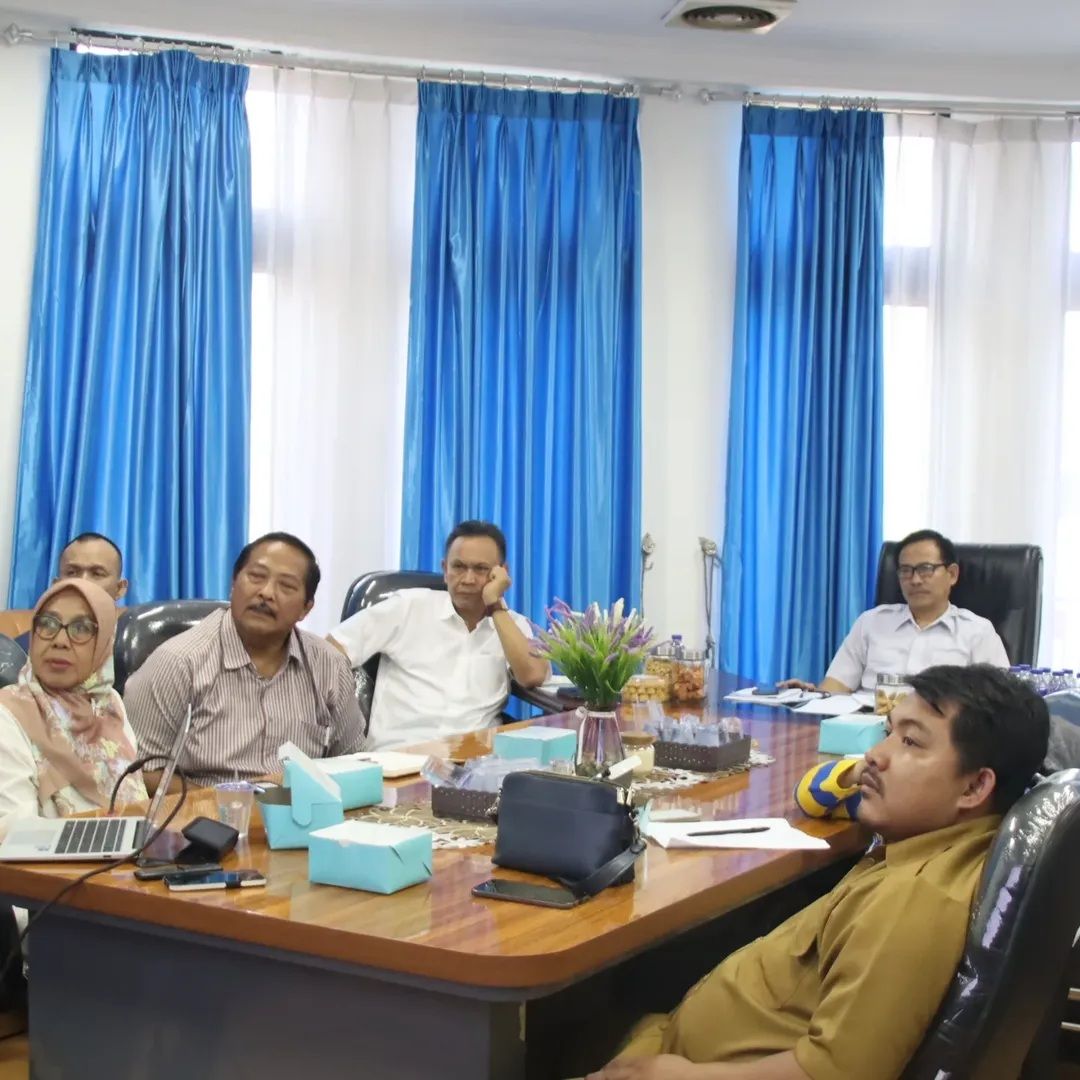 Wakil Ketua II KONI Lampung Pimpin Rapat Persiapan PON Beladiri
