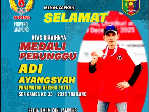 Adi Ayangsyah Persembahkan Medali Perunggu SEA Games ke-33 untuk Lampung