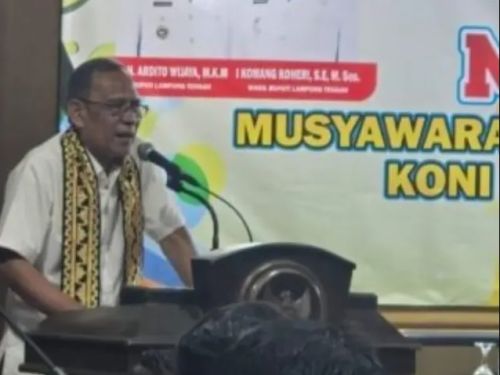 KONI Lampung Dorong Lahirnya Ketua Baru KONI Lampung Tengah yang Kuat dan Didukung Pemda