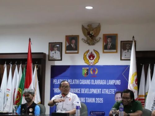 KONI Lampung Gelar Pelatihan Pelatih Cabor 2025 Berbasis High Performance