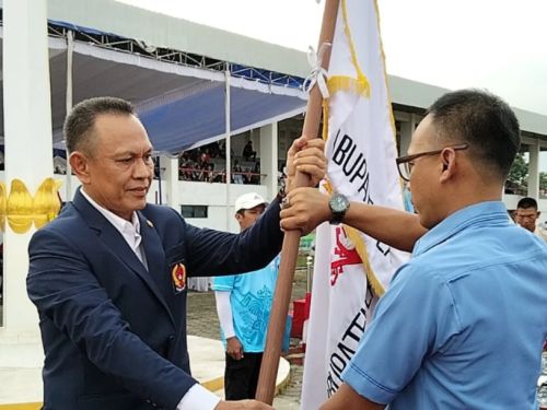 Pembukaan PORKAB Lampung Selatan 2025 dan Pelantikan Pengurus KONI Lamsel 2025–2029