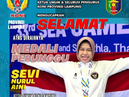 Sevi Nurul Aini Persembahkan Medali Perunggu SEA Games ke-33 untuk Lampung