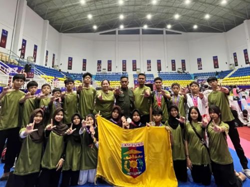 Atlet Taekwondo Lampung meraih 14 medali pada Kejurnas KONI Cup Series 6 Tahun 2025