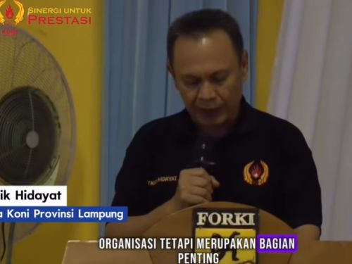 FORKI Lampung Buka Rakerprov, Kejurda Gubernur Cup V, dan Penataran Wasit Juri Tahun 2026