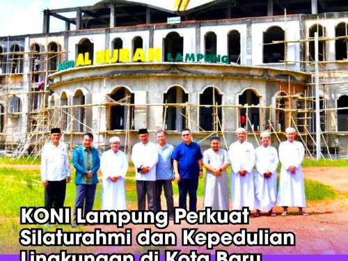 Ketua Umum KONI Lampung Kunjungi Taman Sehati Kota Baru, Perkuat Program Berbasis Lingkungan dan Sosial