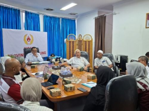 KONI Lampung Matangkan Persiapan Hadapi PON Bela Diri Tahap II 2026