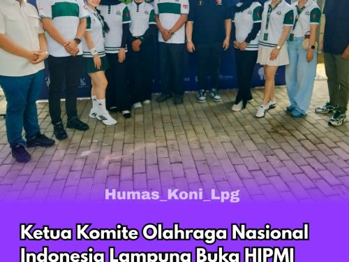 Ketua Umum KONI Lampung Buka HIPMI Padel Valentine’s Tournament 2026, Bukti Pesatnya Perkembangan Padel