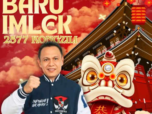 Ketua Umum KONI Lampung Ucapkan Selamat Tahun Baru Imlek 2577 Kongzili