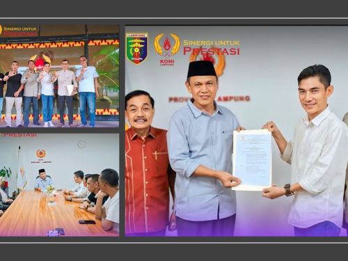 Pengurus KONI Lampung Tengah Terima SK Periode 2025–2029, Siap Hadapi Agenda Porprov