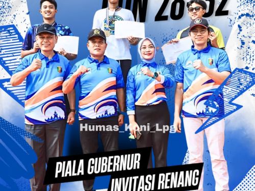 Kejuaraan Piala Gubernur Invitasi Renang Lampung 2026 di Kolam Renang Pahoman Bandar Lampung