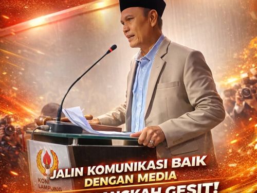 KONI Lampung Paparkan Program 2026 dan Perkuat Sinergi Bersama Media