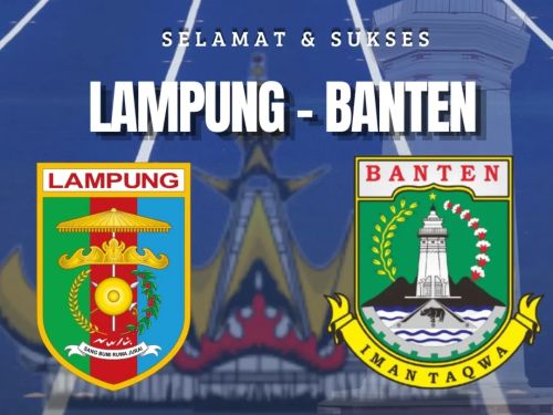 Ucapan Selamat Lampung dan Banten sebagai Calon Tuan Rumah PON XXIII 2032