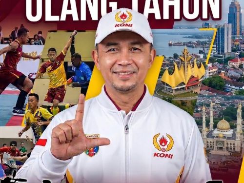 Ucapan Selamat Ulang Tahun untuk Syambara, Dedikasi untuk Humas KONI Lampung
