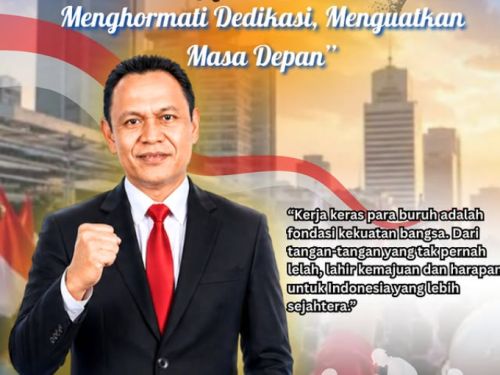 Ketua Umum KONI Lampung Ucapkan Selamat Hari Buruh Internasional 2026