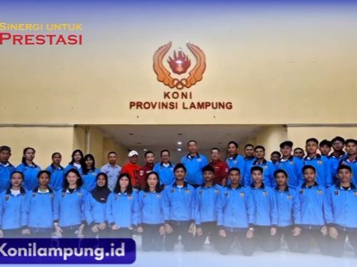 KONI Lampung Lepas Kontingen FORKI Lampung ke Kejurnas PB FORKI 2026