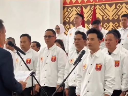 Irfan Fadillah Mabsus Resmi Dilantik Pimpin KONI Lampung Barat 2026-2030