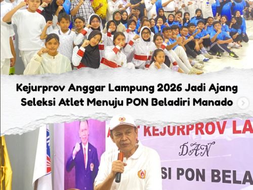 Kejurprov Anggar Lampung 2026 Resmi Digelar, Siapkan Atlet Terbaik Menuju PON Beladiri Manado