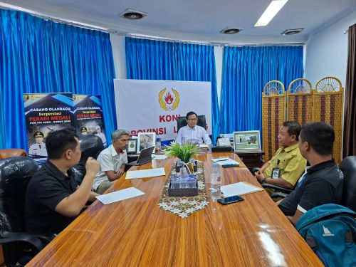 KONI Lampung Panggil Tiga Cabor Potensial, Matangkan Persiapan BK PON 2027