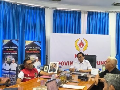 KONI Lampung Perkuat Koordinasi Bersama Pengprov Judo dan Wushu, Matangkan Pembinaan Atlet Menuju PON 2028