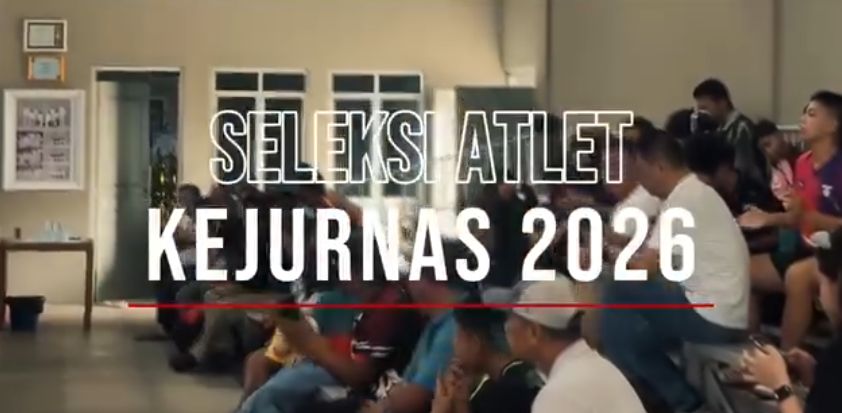 Seleksi Atlet Tenis Meja Kelompok Umur Lampung Menuju Kejurnas 2026 di Jakarta