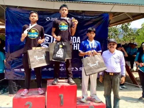 Aquathlon U-11 dan U-13 Digelar di Pesawaran, KONI Lampung Dorong Pembinaan Atlet Muda