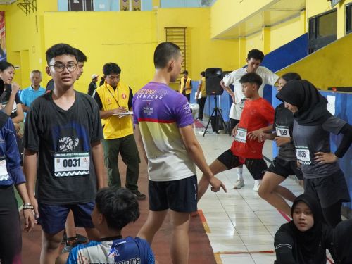 KONI Lampung Tes Fisik Atlet 7 Cabor Beladiri Menuju PON 2026