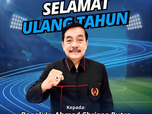 KONI Lampung Ucapkan Selamat Ulang Tahun kepada Ahmad Chrisna Putra