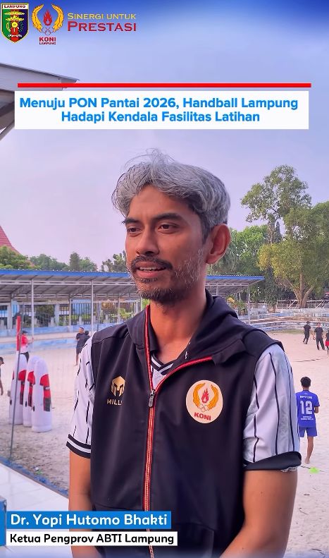 Evaluasi Kesiapan Lapangan Beach Handball Menuju PON Pantai 2026