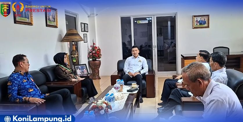 KONI Lampung Jajaki Kolaborasi dengan Universitas Malahayati Dukung Porprov X 2026