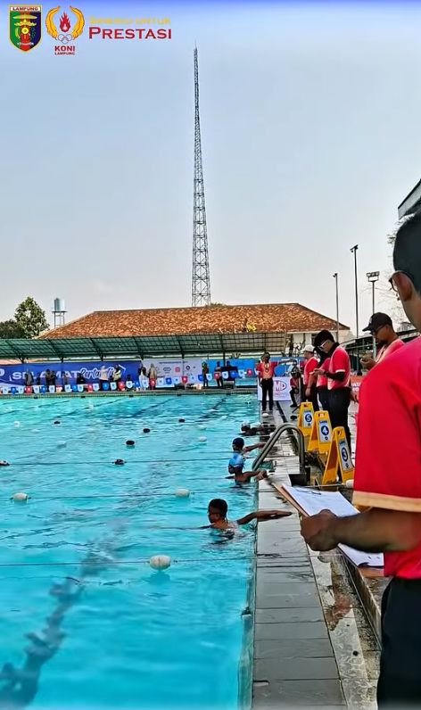 Renang Jadi Harapan Medali Lampung, KONI Dorong Pembinaan Sejak Dini