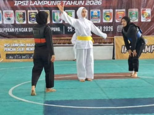 Grand Final Sirkuit Pencak Silat Lampung Diikuti 129 Peserta