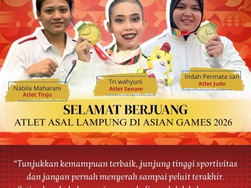 KONI Lampung Beri Dukungan untuk Atlet Lampung di Asian Games 2026