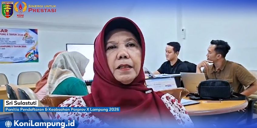 Pendaftaran Porprov Lampung 2026 Capai 4.440 Atlet, Input By Name Diperpanjang hingga 14 Oktober