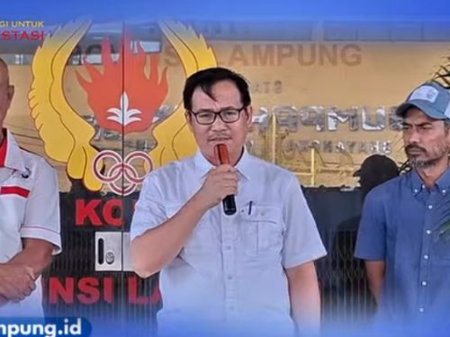 KONI Lampung Lepas 17 Atlet Petanque ke Kejurnas, Targetkan Emas dan Perak