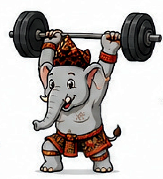 Maskot Angkat Berat