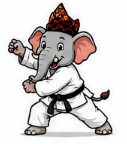 Maskot Judo