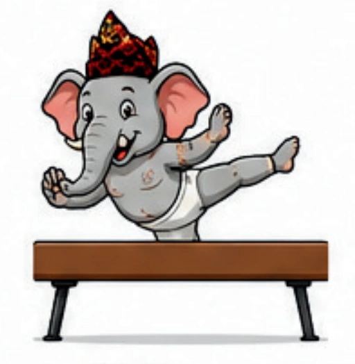 Maskot Senam