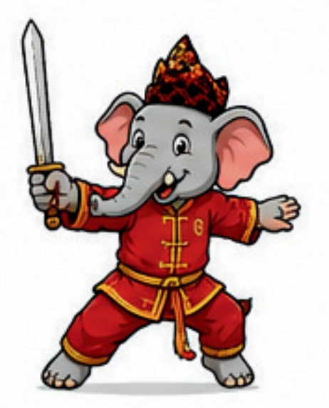 Maskot Wushu